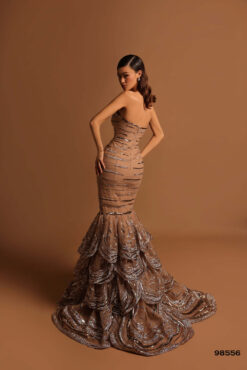 Vestido de Fiesta y Festera modelo 98556 de Lucía 1990 en Valencia.