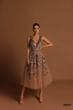 Vestido de Fiesta y Festera modelo 98559 de Lucía 1990 en Valencia.