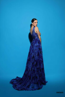 Vestido de Fiesta y Festera modelo 98565 de Lucía 1990 en Valencia.