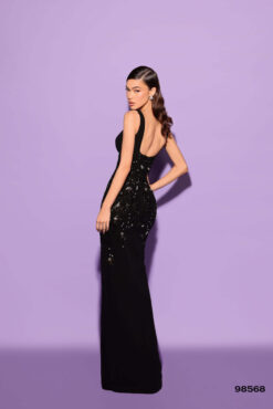 Vestido de Fiesta y Festera modelo 98568 de Lucía 1990 en Valencia.