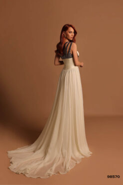 Vestido de Fiesta y Festera modelo 98570 de Lucía 1990 en Valencia.