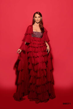 Vestido de Fiesta y Festera modelo 98571 de Lucía 1990 en Valencia.